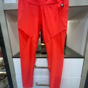 Gottex Bright Red Leggings Size Medium